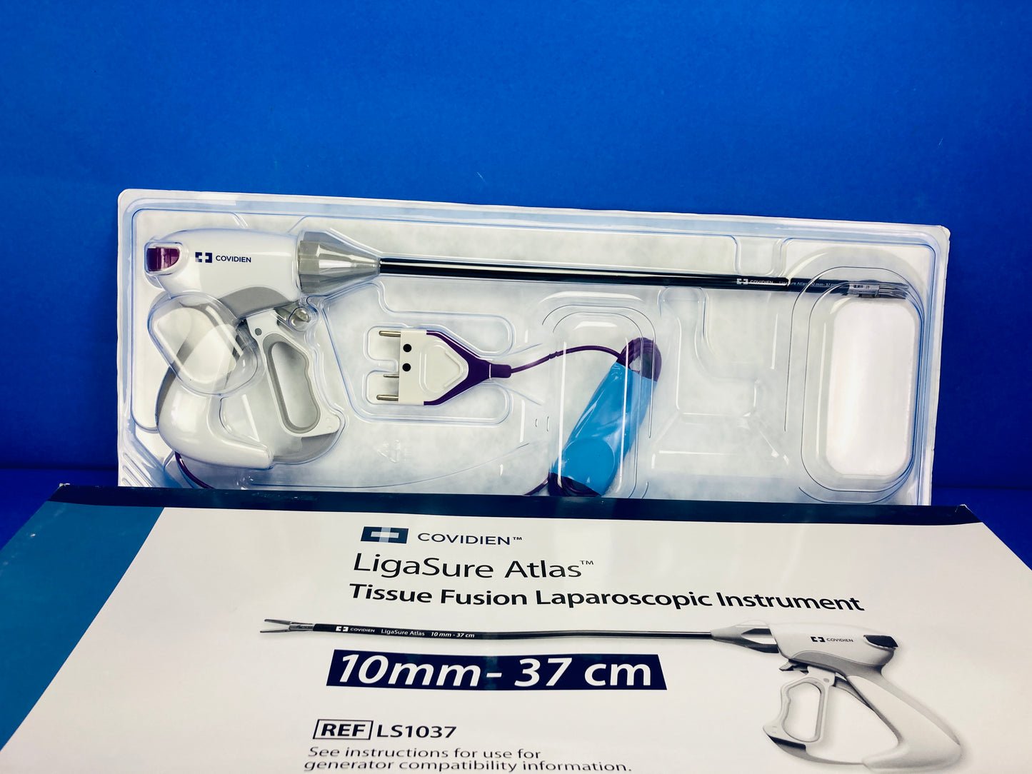 Covidien LigaSure 1037 Atlas tissue Fusion 10mm-37cm Laparoscopic Instrument