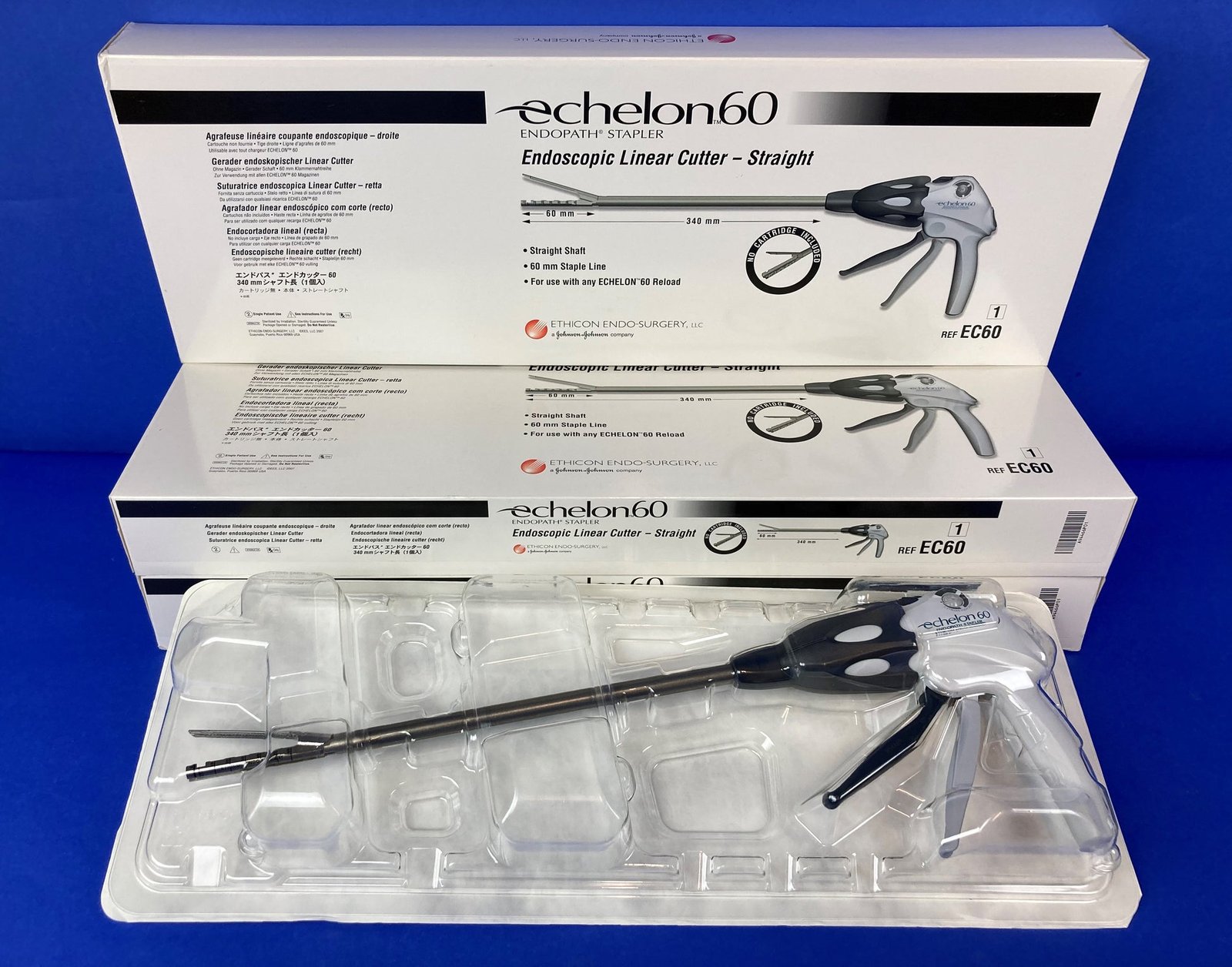 Ethicon Endo-Surgery EC60 Echelon60 Endoscopic Linear Cutter-Straight NEW
